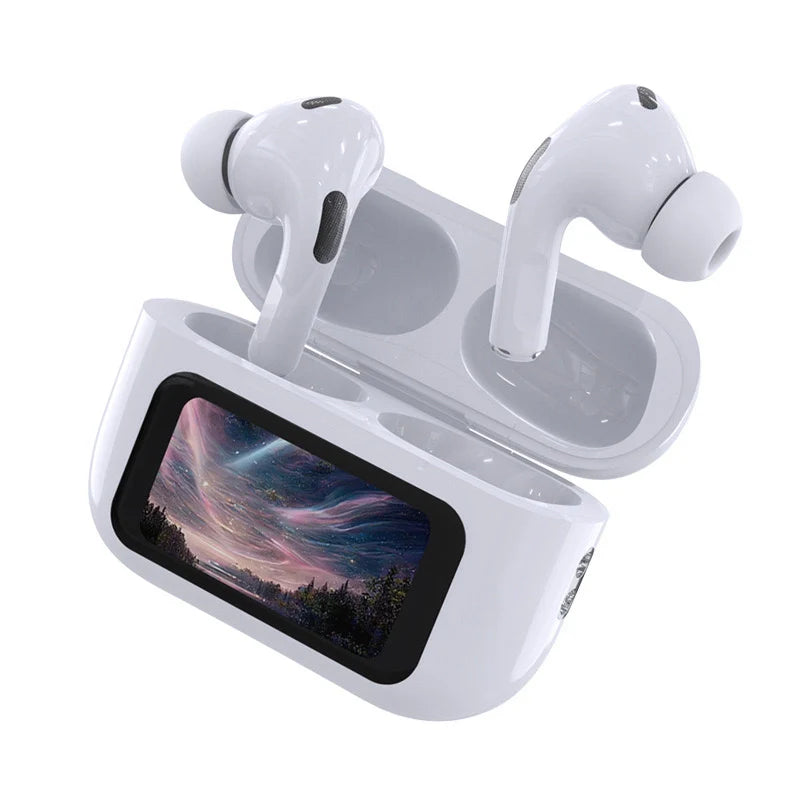 A9 Pro Airpods ANC/ENC Touch Screen Wireless Earbuds