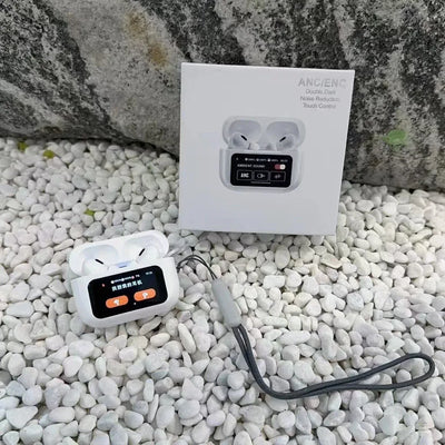 A9 Pro Airpods ANC/ENC Touch Screen Wireless Earbuds