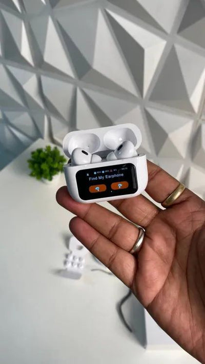 A9 Pro Airpods ANC/ENC Touch Screen Wireless Earbuds